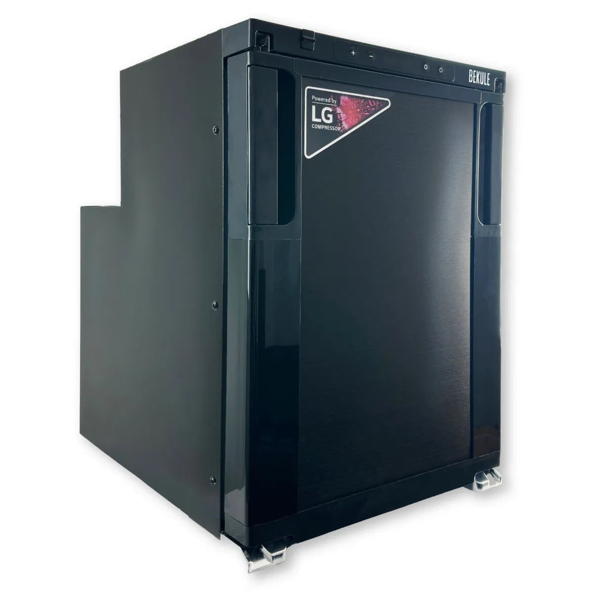 Bekule - R50- 12/24v DC LG Compressor Fridge (Alpicool) Dual hinge - Black
