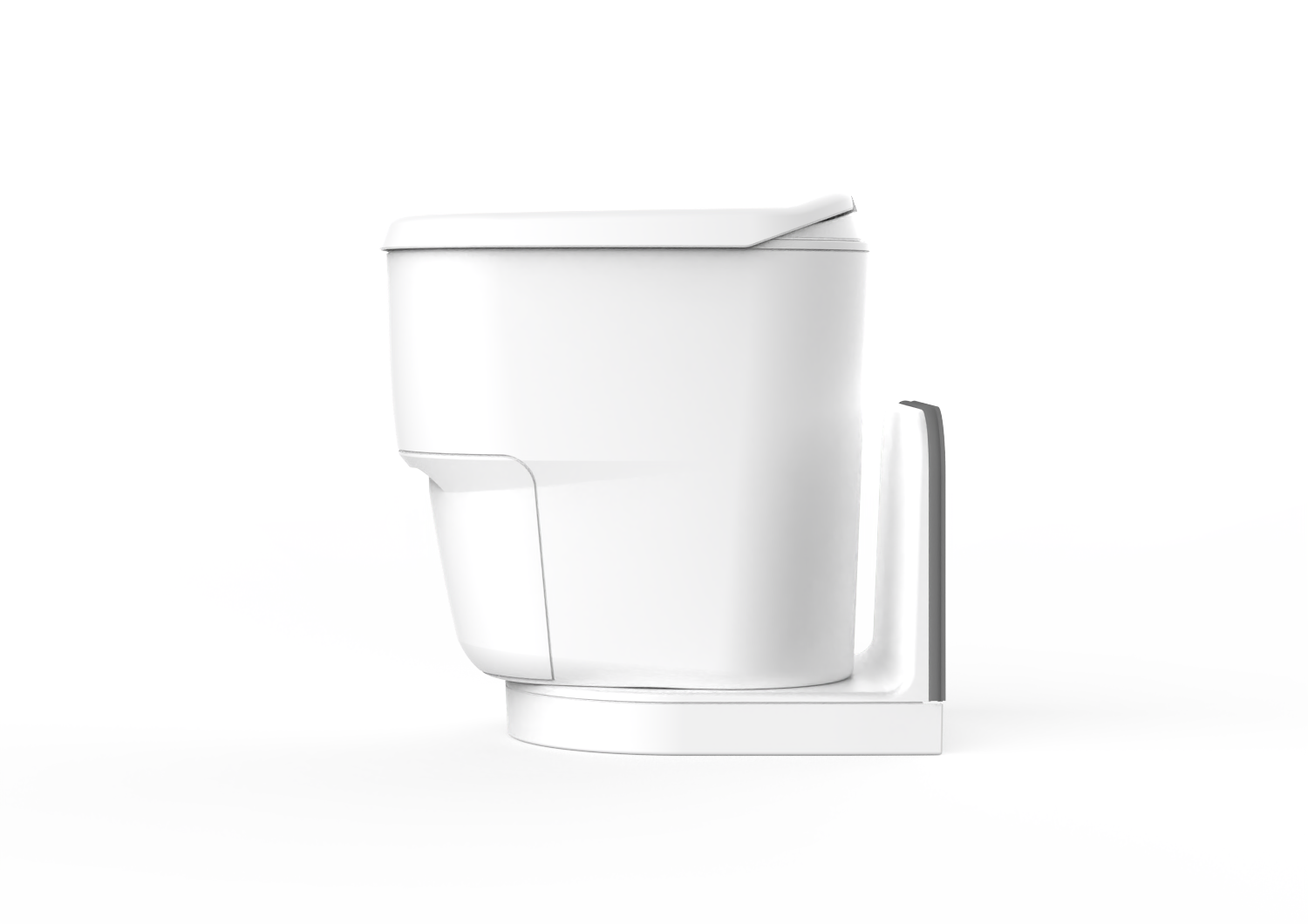 Clesana C1 Waterless Toilet with L-Adaptor