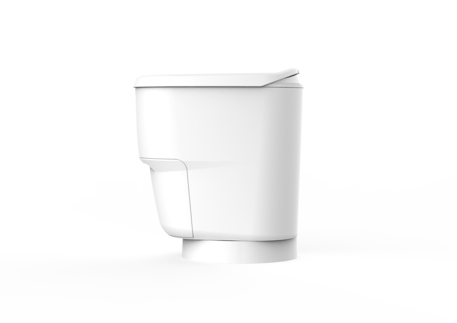 Clesana C1 Waterless Toilet with Round Base