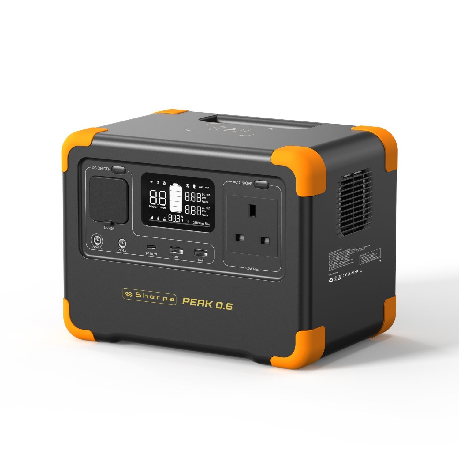 Sherpa PEAK 600W Portable Power Station