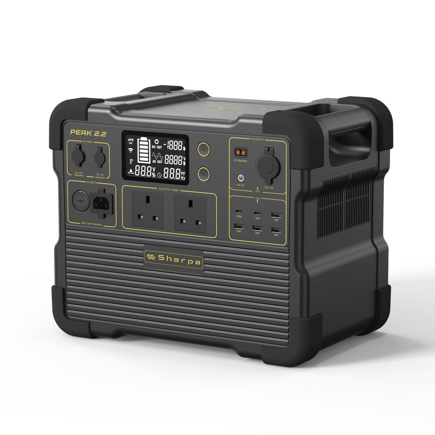 Sherpa PEAK 2.2kW Portable Power Station
