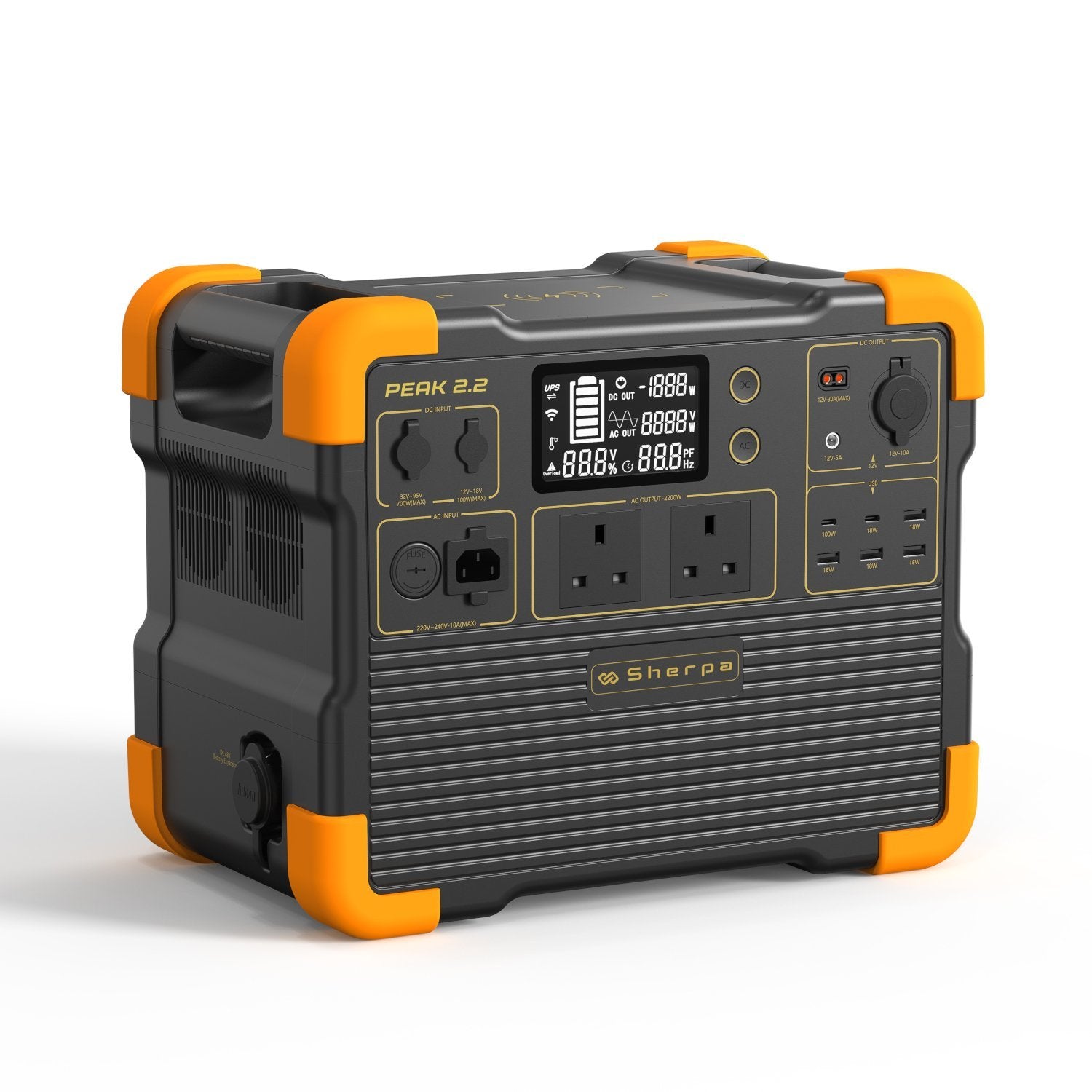 Sherpa PEAK 2.2kW Portable Power Station