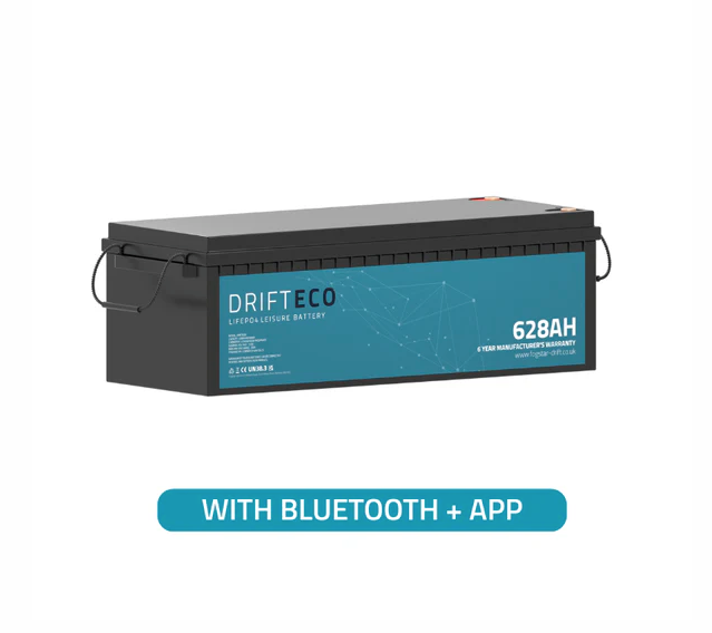 Fogstar Drift ECO 12V 628Ah Lithium Leisure Battery & Bluetooth