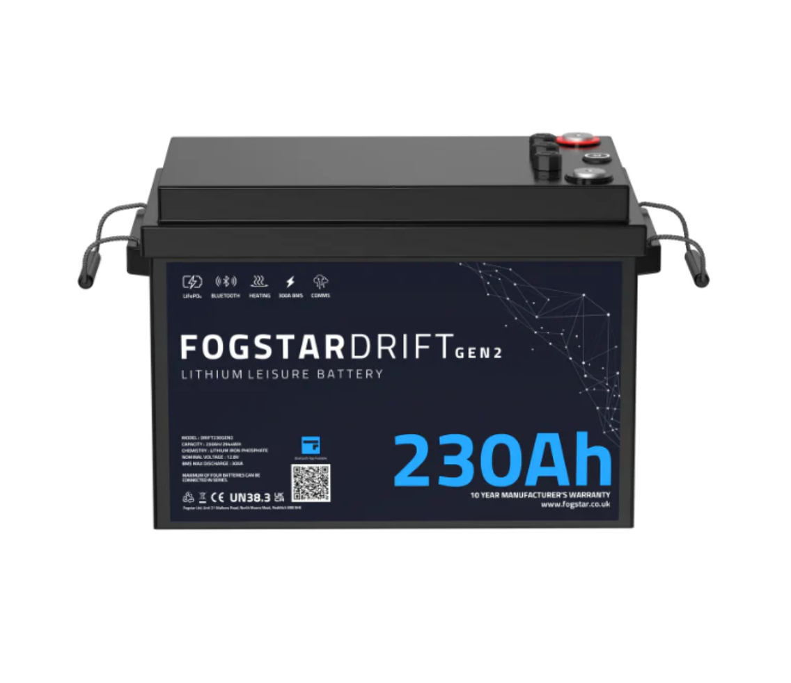 Fogstar Drift 12V 230Ah Lithium Leisure Battery (Gen2)