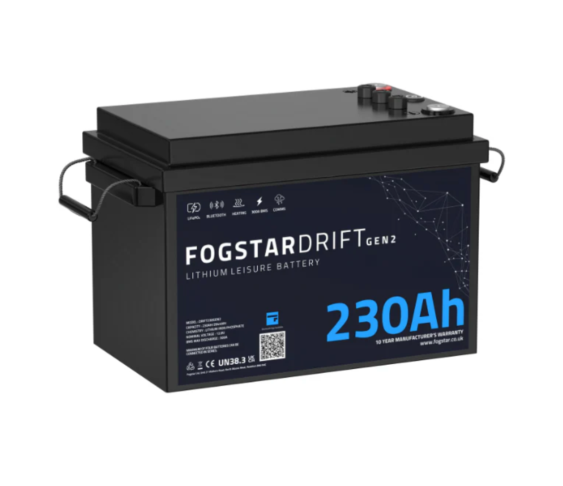 Fogstar Drift 12V 230Ah Lithium Leisure Battery (Gen2)
