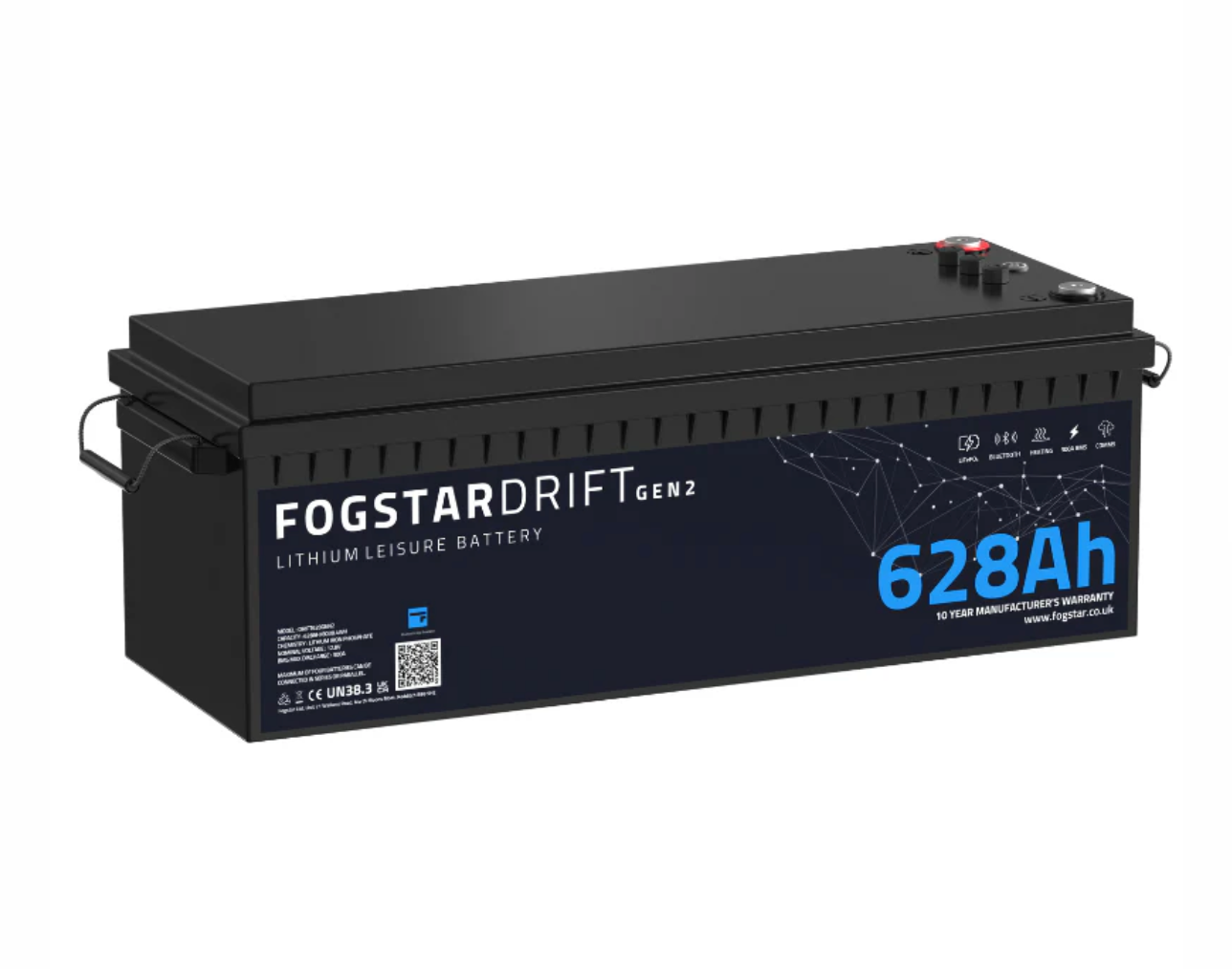 Fogstar Drift 12V 628Ah Lithium Leisure Battery (Gen2)
