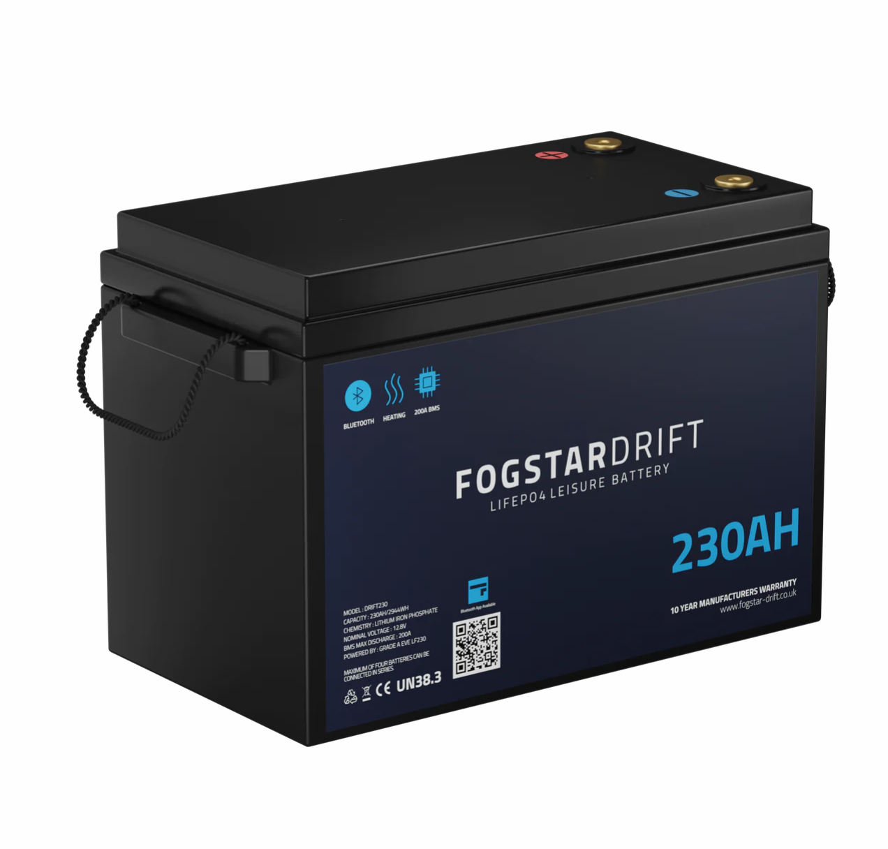 Fogstar Drift 12V 230Ah Lithium Leisure Battery
