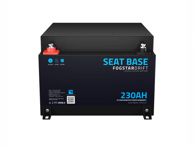 Seat Base Fogstar 12V 230Ah Lithium Leisure Battery