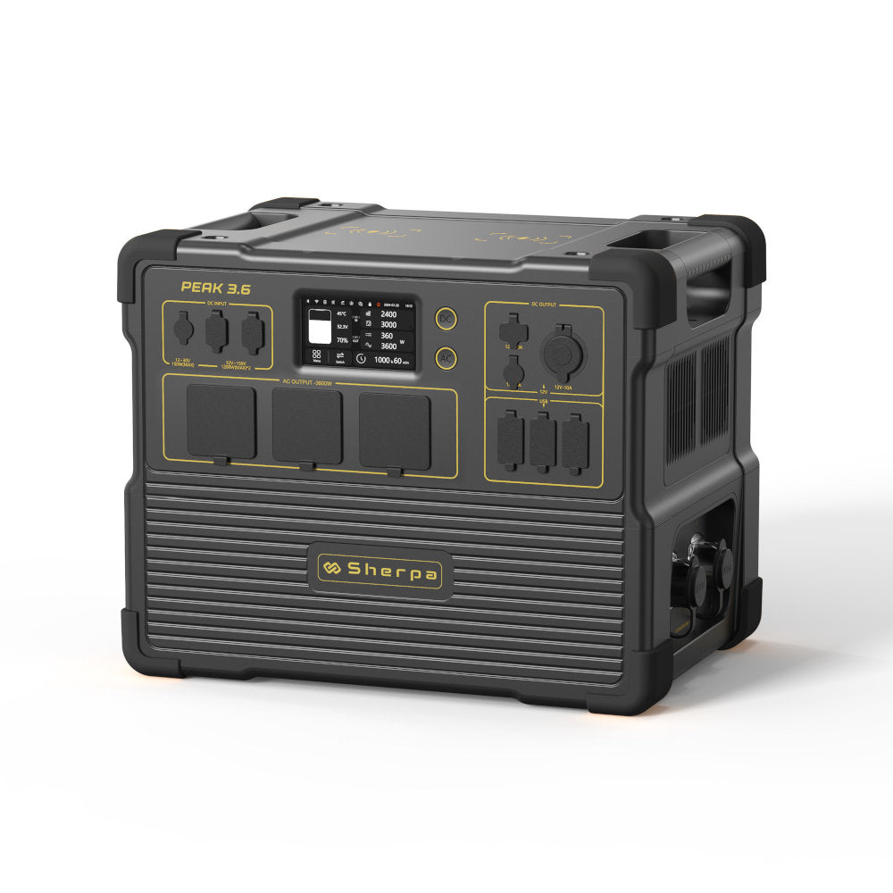 Sherpa BASE 3.6kW Portable Power Station