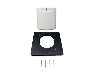 FAWO 240V Mains Inlet with Magnetic Lid & Rear Mounting Plate Kit