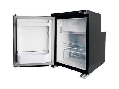 Bekule - R50- 12/24v DC LG Compressor Fridge (Alpicool) Dual hinge - Black