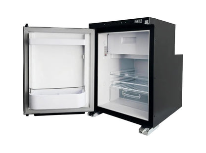 Bekule - R50- 12/24v DC LG Compressor Fridge (Alpicool) Dual hinge - Black
