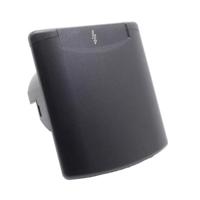 FAWO 240V Mains Inlet with Magnetic Lid & Rear Mounting Plate Kit