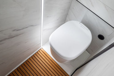 Clesana C1 Waterless Toilet with Round Base