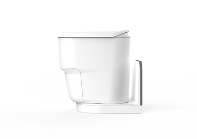 Clesana C1 Waterless Toilet with L-Adaptor