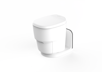 Clesana C1 Waterless Toilet with L-Adaptor