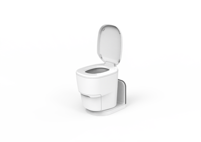 Clesana C1 Waterless Toilet with L-Adaptor