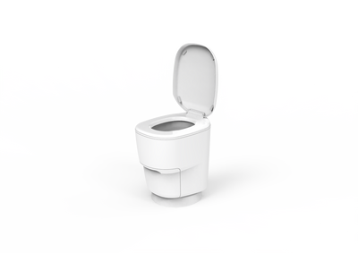 Clesana C1 Waterless Toilet with Round Base