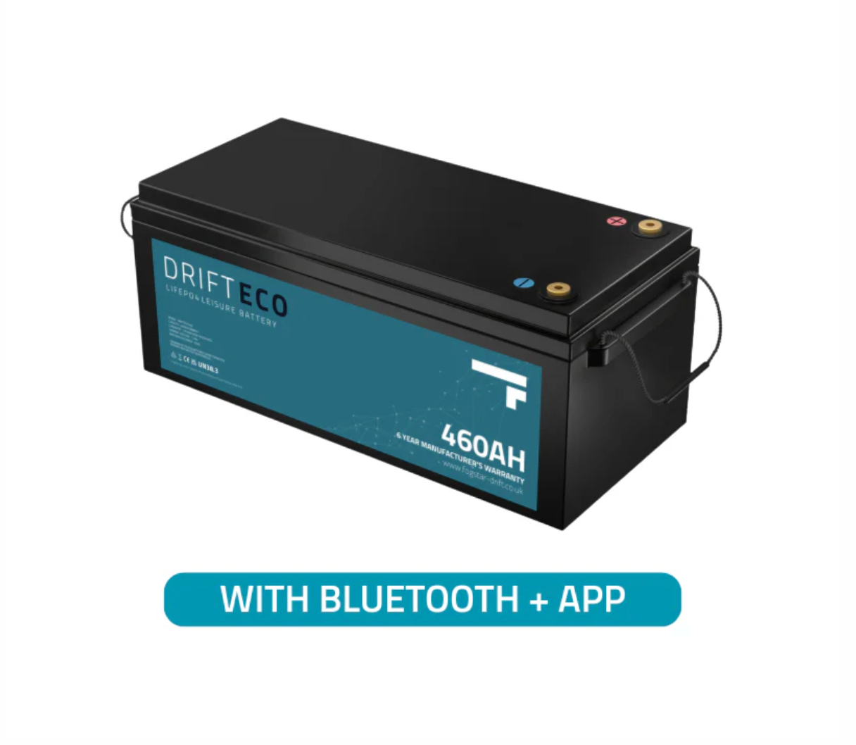 Fogstar Drift ECO 12V 460Ah Lithium Leisure Battery & Bluetooth