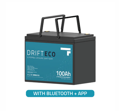 Fogstar Drift ECO 12V 100Ah Lithium Leisure Battery & Bluetooth