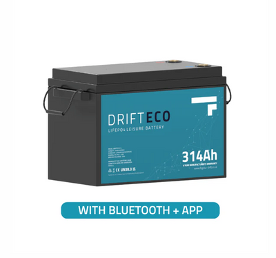 Fogstar Drift ECO 12V 314Ah Lithium Leisure Battery & Bluetooth