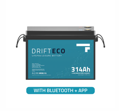 Fogstar Drift ECO 12V 314Ah Lithium Leisure Battery & Bluetooth