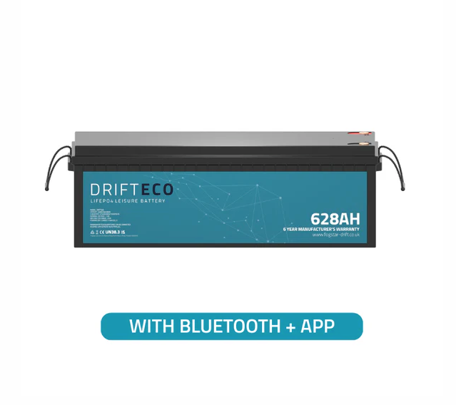 Fogstar Drift ECO 12V 628Ah Lithium Leisure Battery & Bluetooth