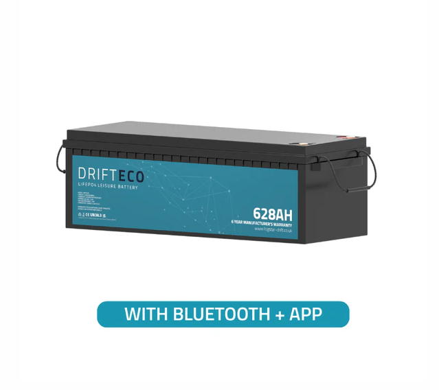 Fogstar Drift ECO 12V 628Ah Lithium Leisure Battery & Bluetooth