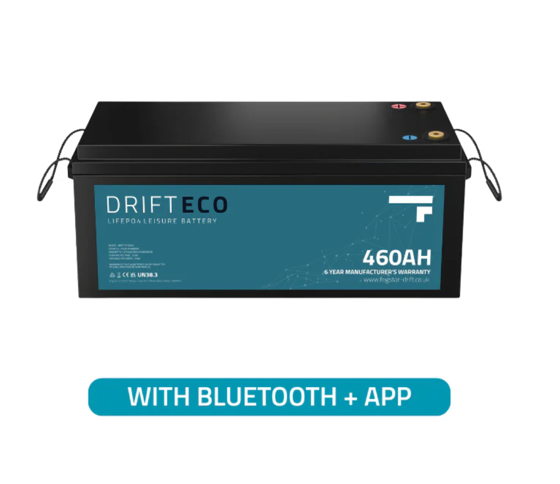 Fogstar Drift ECO 12V 460Ah Lithium Leisure Battery & Bluetooth