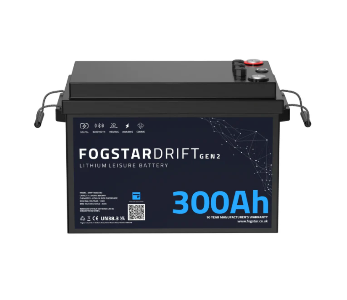 Fogstar Drift 12V 300Ah Lithium Leisure Battery (Gen2)
