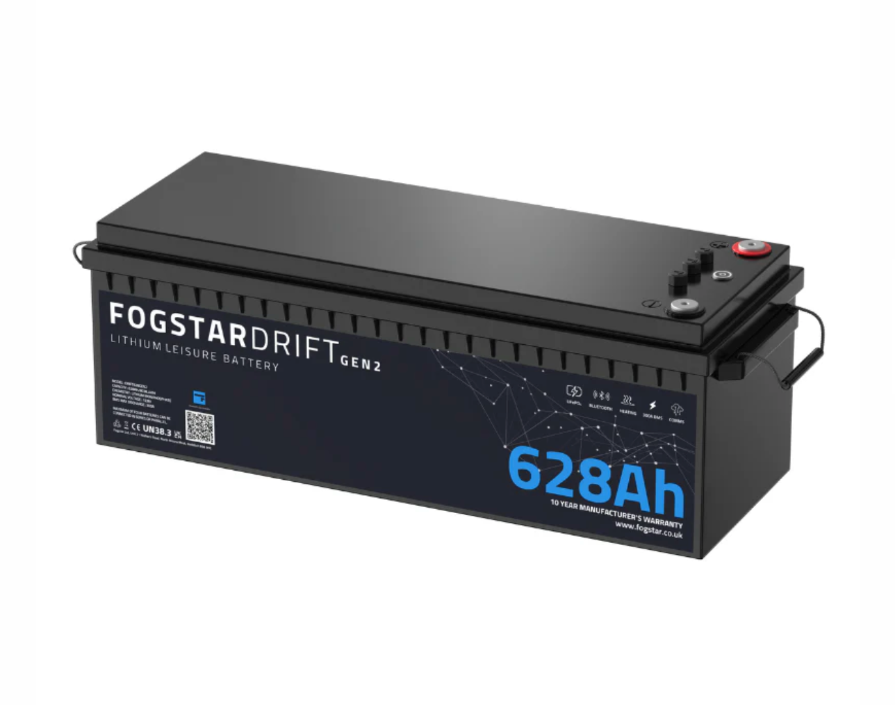 Fogstar Drift 12V 628Ah Lithium Leisure Battery (Gen2)