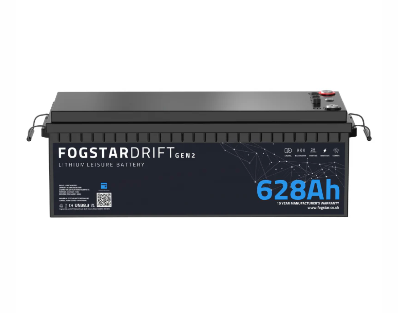 Fogstar Drift 12V 628Ah Lithium Leisure Battery (Gen2)