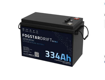 Fogstar Drift 12V 334Ah Lithium Leisure Battery (Gen2)
